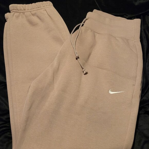 Nike Phoenix oversized hoodie & high waisted jogger sweatpants - diffused taupe - Picture 6 of 9